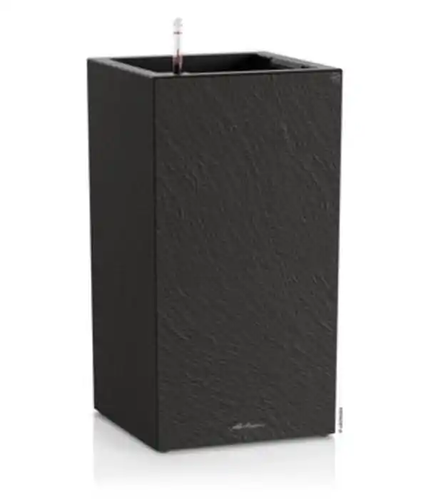Bild 1 von LECHUZA® Kunststoff-Topf Canto Slatestone inkl. Pflanzeinsatz, rechteckig