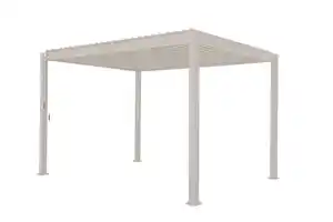Pergola Deluxe ca. 400x250x300 cm Grau