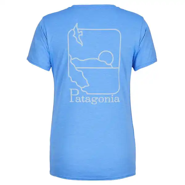 Bild 2 von W'S CAP COOL DAILY GRAPHIC SHIRT - WATERS Damen - Funktionsshirt