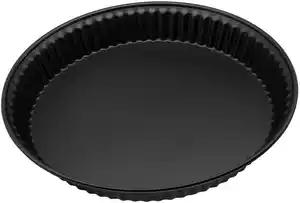 Backform Quiche in Schwarz Ø ca. 29,5cm, Schwarz