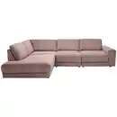 Bild 1 von Niels Andersson Ecksofa Niels Andersson, Altrosa, Textil, 3-4-Sitzer, Ottomane links, L-Form, 316x242 cm, Goldenes M, Typenauswahl, Stoffauswahl, Wohnzimmer, Sofas & Couches, Wohnlandschaften, Ecksof