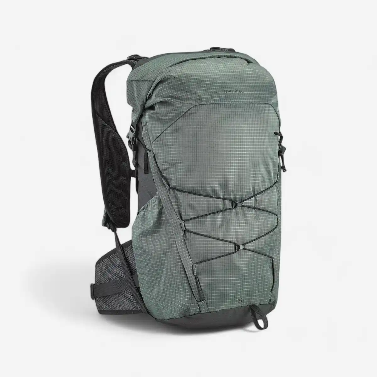 Bild 1 von QUECHUA Wanderrucksack Rolltop - MH500 22 l hellgrün