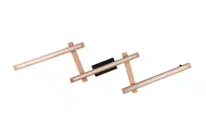 LED-Deckenleuchte Bellari Naturfarben max. 36 Watt Deckenlampe, Naturfarben