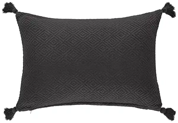 Bild 1 von Zierkissen Frieda in Schwarz ca. 40x60cm, Schwarz