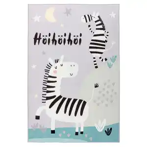 Obsession Kinderteppich My Magic Kids, Mehrfarbig, Textil, Tier, rechteckig, 115x160 cm, für Fußbodenheizung geeignet, Hausstauballergiker waschbar, vegan, Teppiche & Böden, Teppiche, Teppich Kind