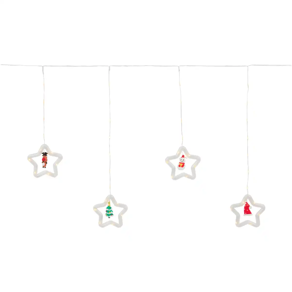 Bild 2 von Lichtervorhang mit Figuren