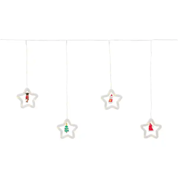 Bild 2 von Lichtervorhang mit Figuren