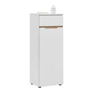 Kommode Dallas Weiß/Eiche Artisan, Weiß, Eiche Artisan