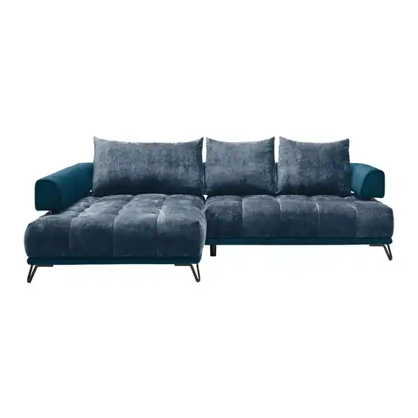 Bild 1 von Ecksofa Morgan Royalblau, Royalblau