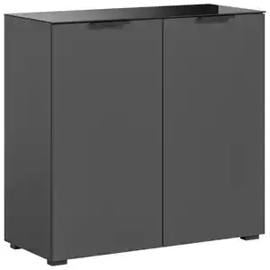 Kommode Ray ca. 90x86 cm Anthrazit, Anthrazit