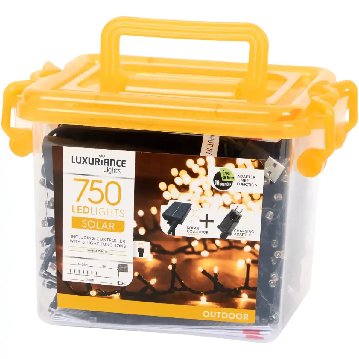 Bild 1 von Luxuriance Lights Solar-Lichterkette