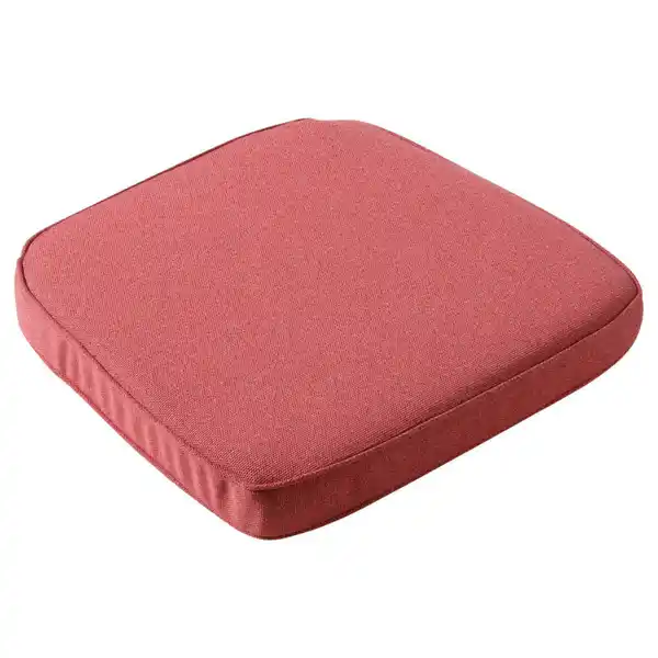 Bild 1 von Sitzkissen, Rot, Textil, Uni, Füllung: Schaumstoff, 48x46 cm, pflegeleicht, hochwertige Qualität, formstabil, langlebig, wetterfest, Outdoor-Kissen, Outdoor-Sitzkissen