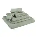 Bild 1 von Frottierset Melanie Salbeigrün, 7-teilig, Salbeigrün
