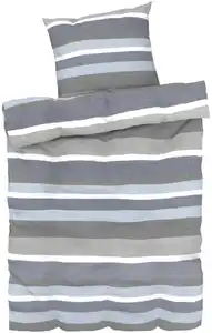 LIV&BO® Renforcé-Bettwäsche-Set ca. 135 x 200 cm, 2-teilig