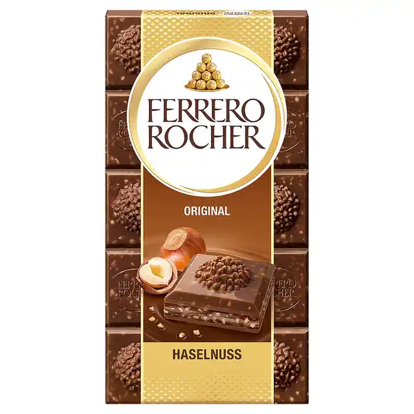 Bild 1 von FERRERO Schokoladen 90 g, Rocher Milch