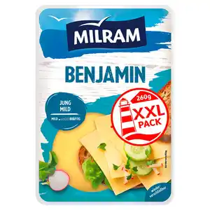 MILRAM Käsescheiben 260 g, Benjamin