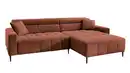 Bild 1 von Ecksofa Cord rost ausziehbar - Sitztiefenverstellung 256 cm - OT rechts - SIMPLE