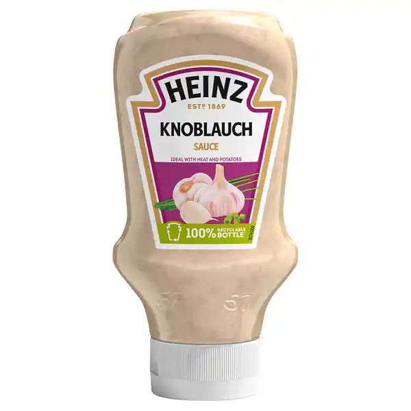 Bild 1 von HEINZ Snack Saucen 400 ml, Knoblauch