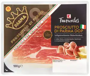 K-FAVOURITES Prosciutto di Parma DOP, 100-g-Packg.