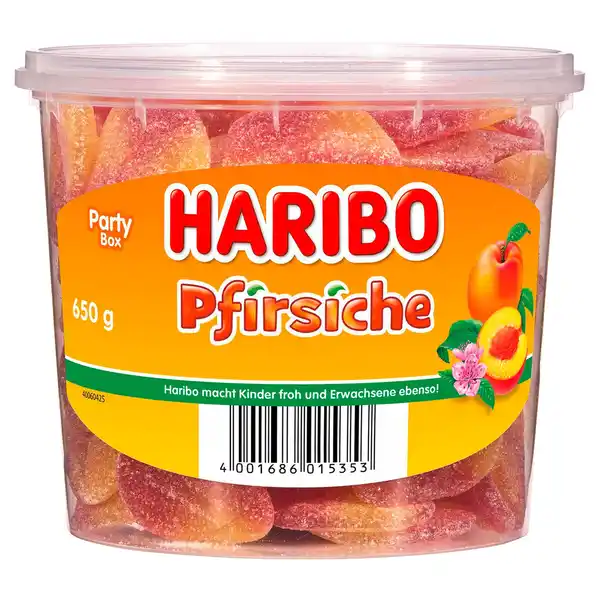 Bild 1 von HARIBO Pfirsiche 650 g