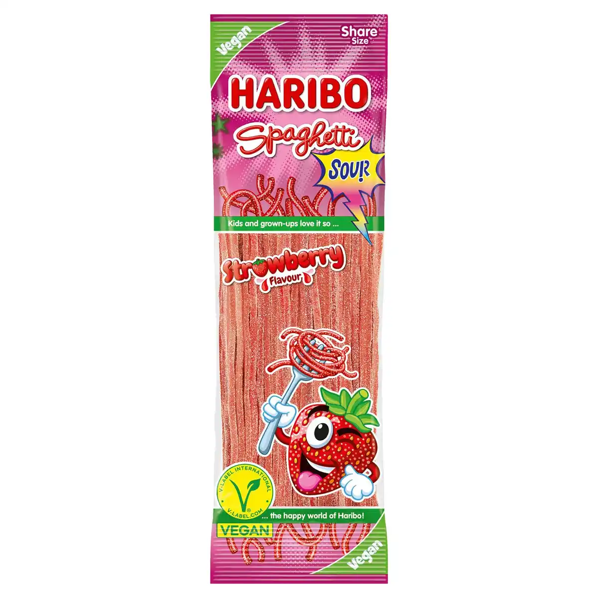 Bild 1 von HARIBO Spaghetti 200 g, Erdbeere