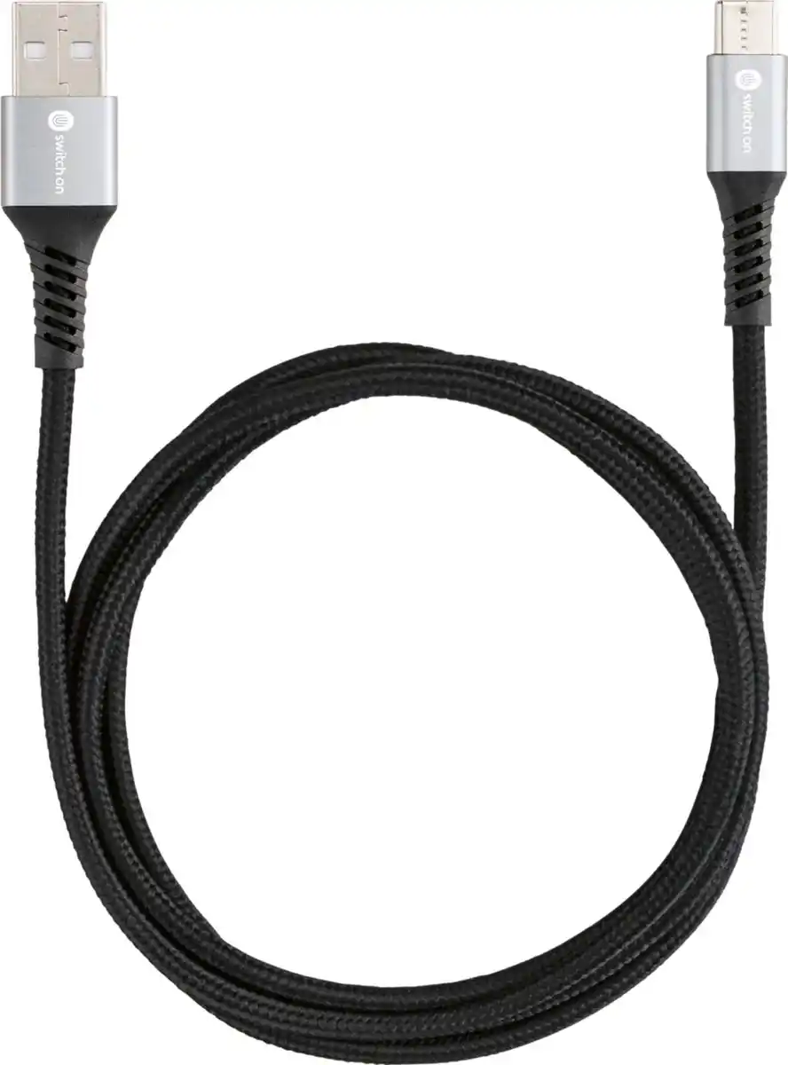 Bild 1 von SWITCH ON® Lade- und Datenkabel USB-A auf Micro-USB