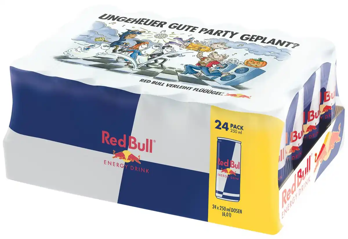 Bild 1 von RED BULL Energy Drink Halloween-Tray, Karton = 24 x 0,25-l-Dose