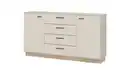 Bild 1 von Sideboard mit 4 Schubladen beige - Eiche 155 cm - MEOLO