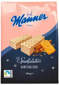 MANNER Waffeln »Winterglück«, 185-g-Packg.