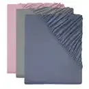 Bild 1 von LIV&BO® Jersey-Spannbettlaken ca. 140 - 160 x 200 cm