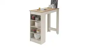 Bartisch Evoke Eiche - beige 115 x 50 cm rechteckig - MOJITO