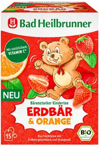 BAD HEILBRUNNER Bärenstarker Bio-Kindertee, 15 Btl. = 30-g-Packg.