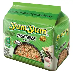 YUMYUM Instant Nudeln Multipack 300 g, 5er-Pack, Gemüse