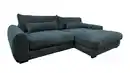 Bild 1 von Ecksofa Cord blau 265 x 180 cm - OT rechts - MARK
