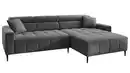 Bild 1 von Ecksofa Cord grau ausziehbar - Sitztiefenverstellung 256 cm - OT rechts - SIMPLE