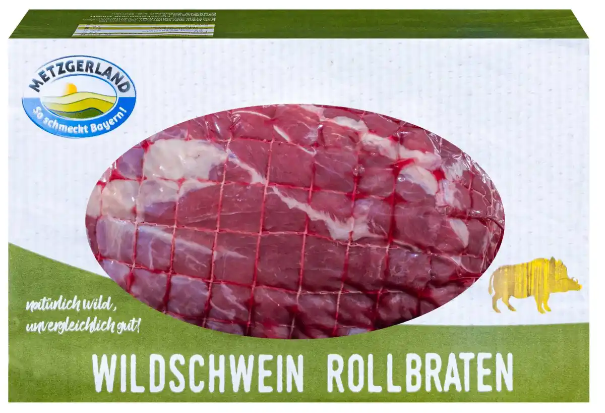 Bild 1 von METZGERLAND Wildschwein-Rollbraten, kg