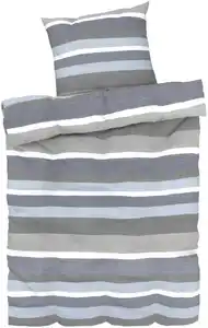 LIV&BO® Renforcé-Bettwäsche-Set ca. 155 x 220 cm, 2-teilig