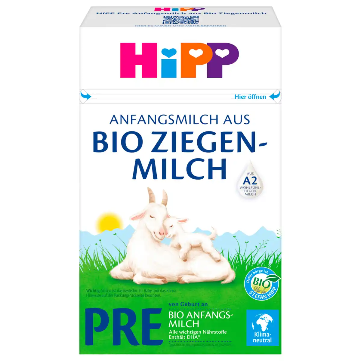 Bild 1 von Hipp Pre Bio Anfangsmilch aus Ziegenmilch 400g
