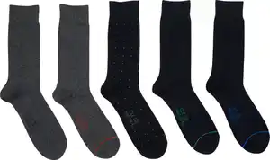 NUR DIE Herren-Socken, 5 Paar