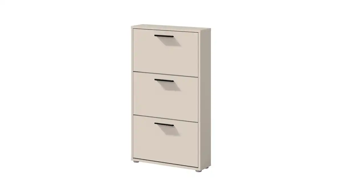 Bild 1 von Schuhschrank beige 3-türig 59 x 103 cm - SAMMY