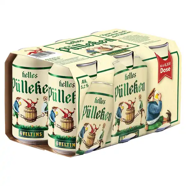 Bild 1 von VELTINS Helles Pülleken 6 x 330 ml