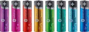 SWITCH ON® NiMH-Akkus »AA«, 8-St.-Packg.