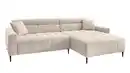 Bild 1 von Ecksofa Cord beige ausziehbar - Sitztiefenverstellung 256 cm - OT rechts - SIMPLE