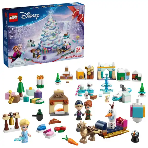 Bild 2 von LEGO DISNEY FROZEN Adventskalender »43273«, 231-teilig