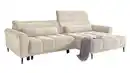 Bild 1 von Ecksofa Cord beige ausziehbar - Sitztiefenverstellung - 277 cm - OT rechts - LOGAN