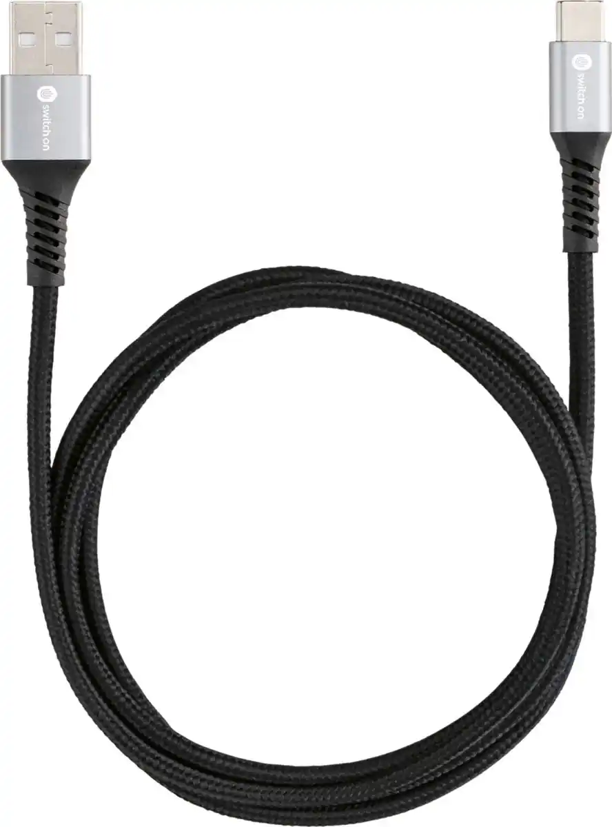 Bild 1 von SWITCH ON® Lade- und Datenkabel USB-A auf USB-C