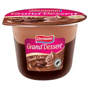 EHRMANN Grand Dessert 190 g, Double Choc