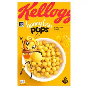 KELLOGG'S Cerealien 400 g, Honey Bsss Pops