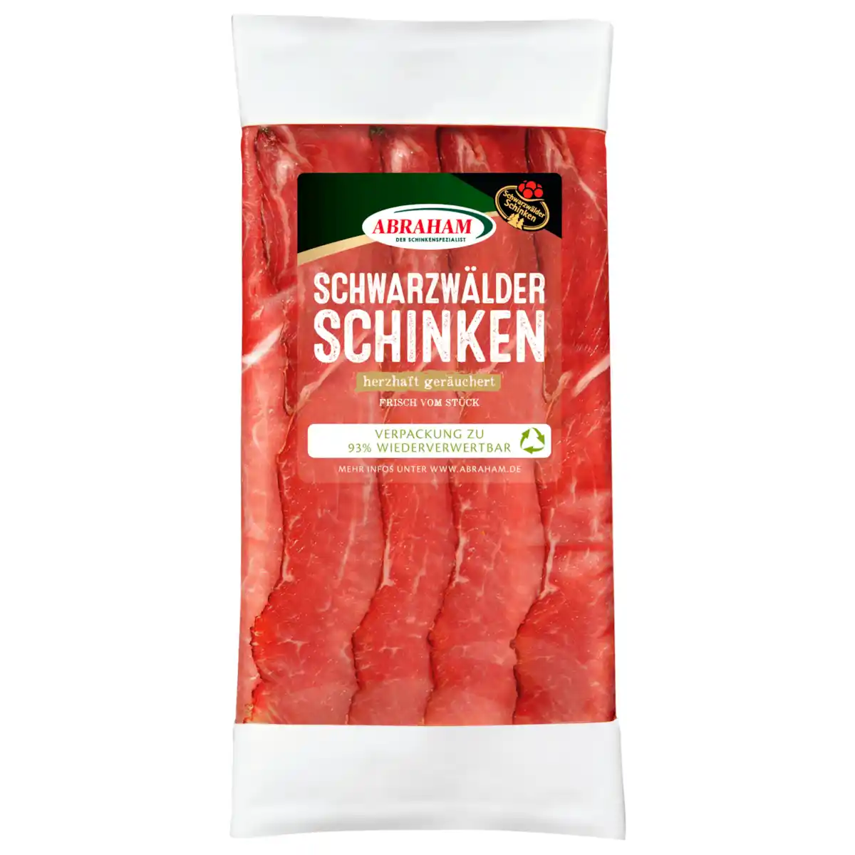 Bild 1 von Abraham Schwarzwälder Schinken geräuchert 80g
