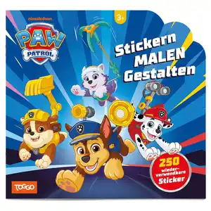 Konturenmalbuch mit Stickern